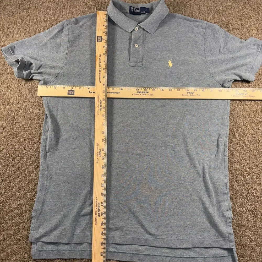 Polo Ralph Lauren Vintage Men’s Shirt Blue Large Knit